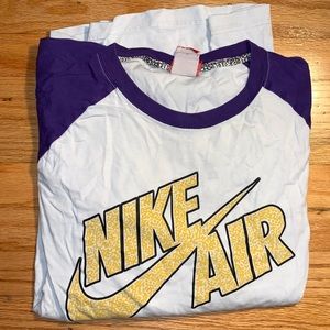 Nike 3/4 sleeve t shirt